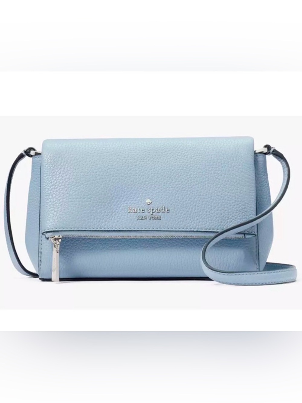 Kate Spade Pebbled Leather Flap Leila Crossbody NWT